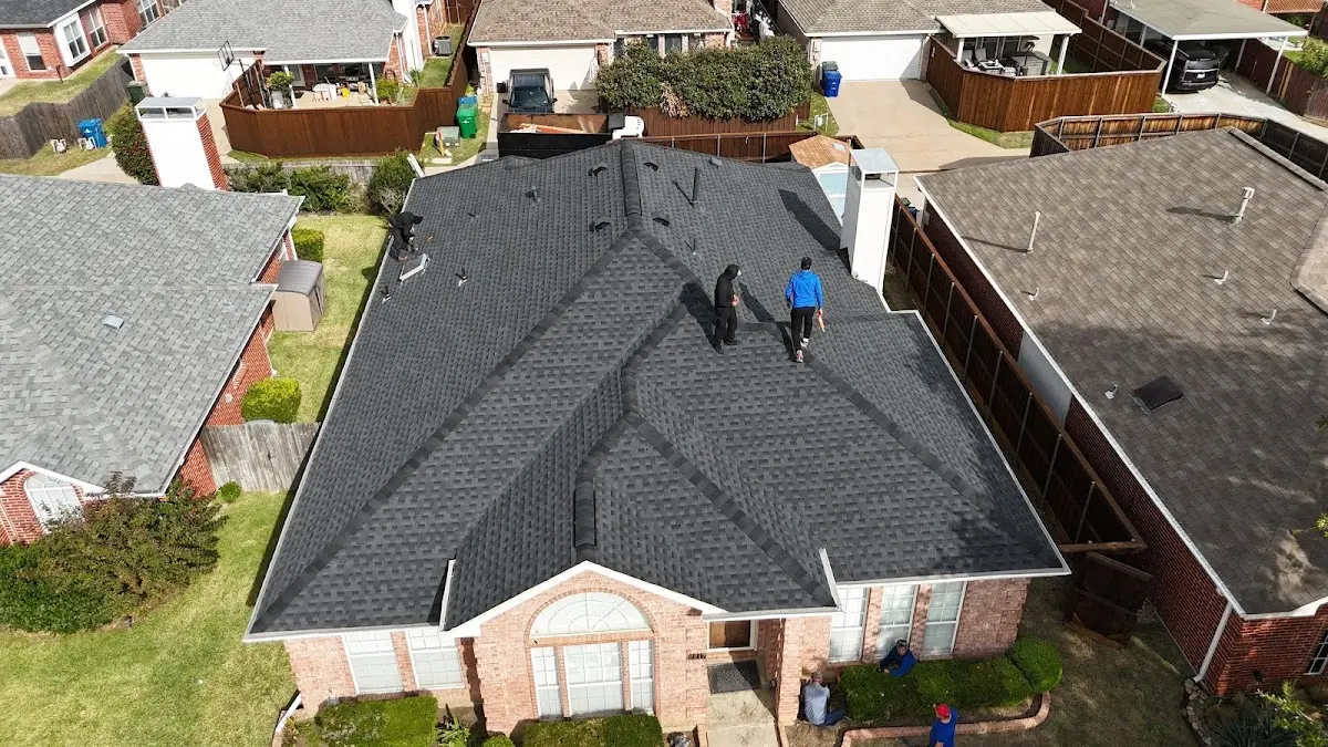 Commercial Roofing work in progress on a Drexel Heights property